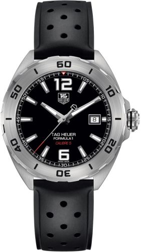 TAG Heuer Formula 1 Calibre 5 41 Stainless Steel / Black / Rubber
